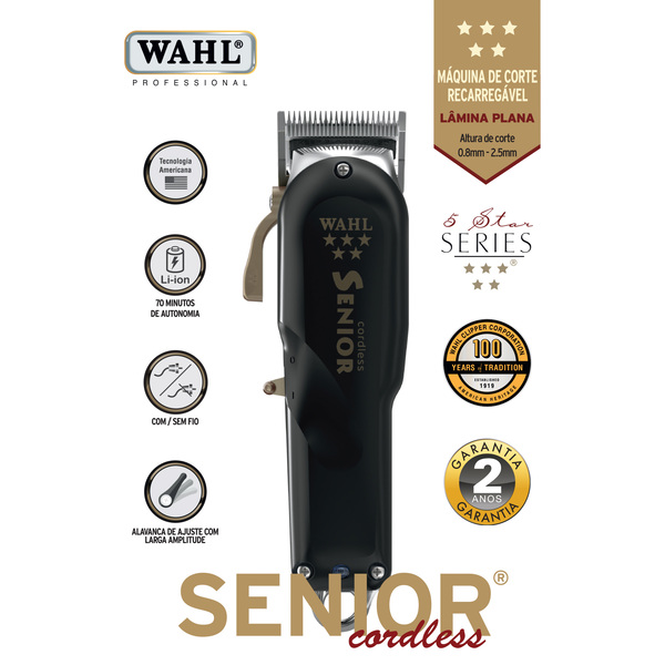 Maquina senior sales inalambrica